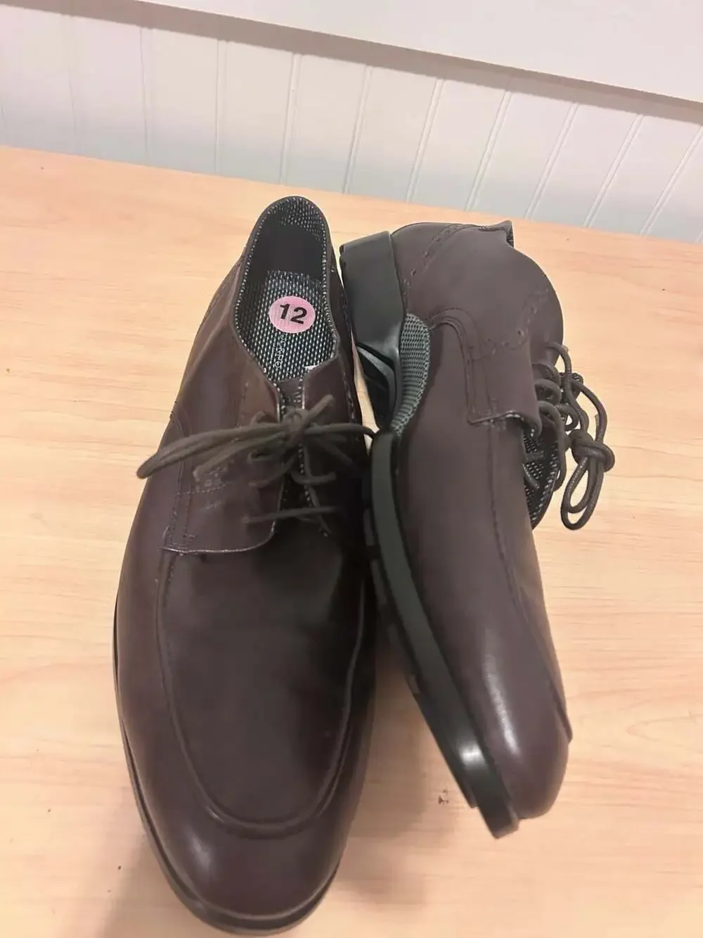Rockport Adiprene Brown Leather Split Toe Oxford Dress Shoes